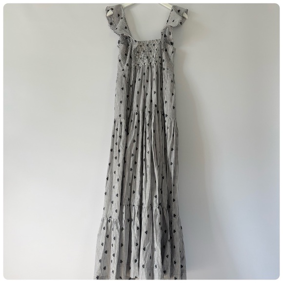 NWT Anthropologie Pilcro Flutter-Sleeve Tiered Midi Dress, S - Picture 14 of 16